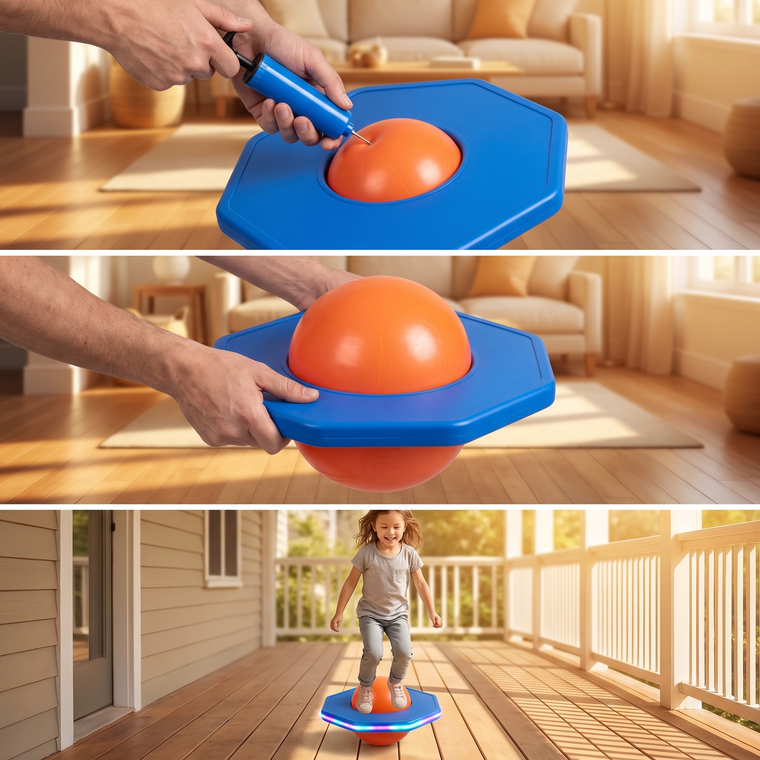 Pump, seat, bounce