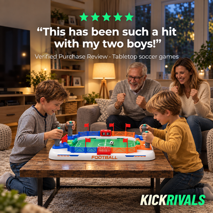 Kickrivals™ - Tabletop Soccer Stadium Game