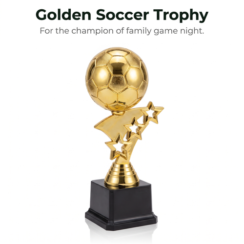 Golden Soccer Trophy