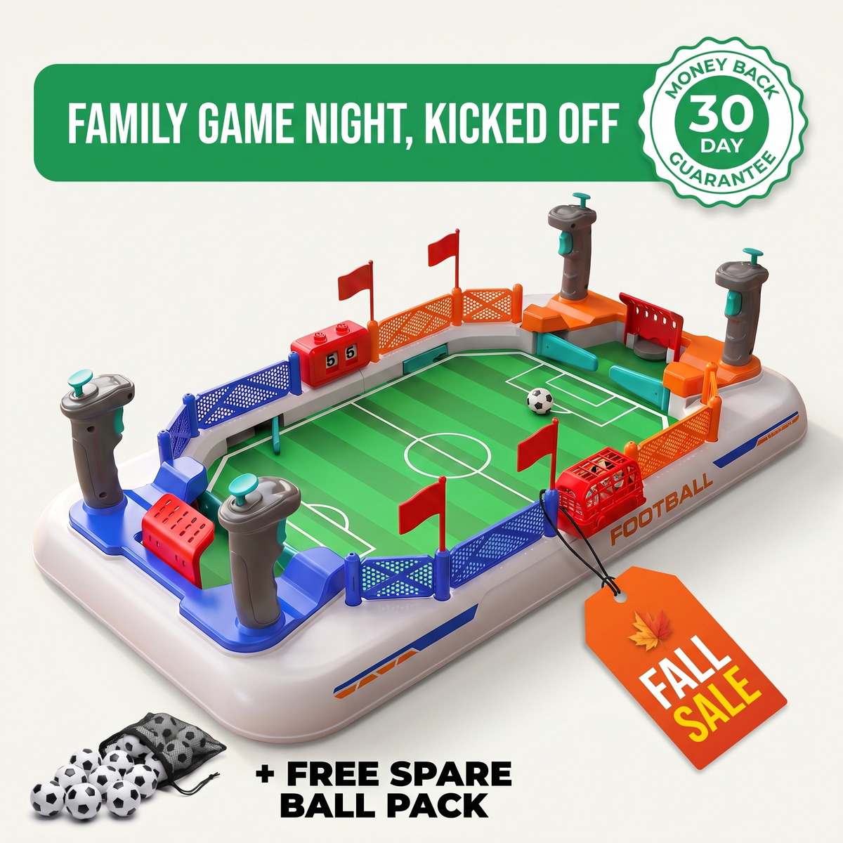 Kickrivals™ - Tabletop Soccer Stadium Game