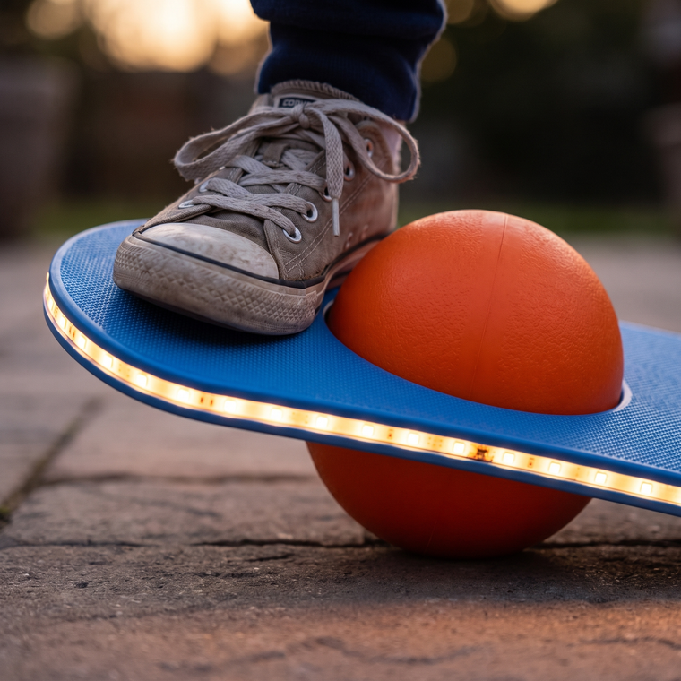 Grip deck and LED rim